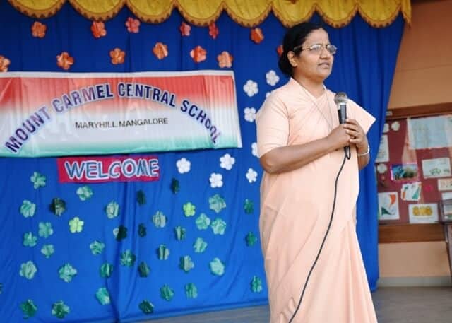 Visit of the Secretary, the Apostolic Carmel Educational Society, Karnataka