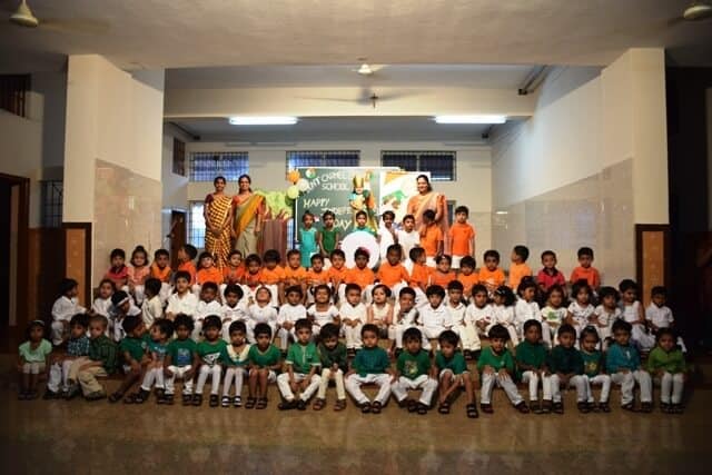 The Tiny Feet of the Tiny Tots Celebrating 71st year of Independence