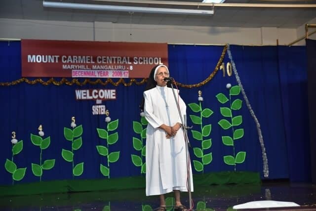 The Provincial Superior Sr. Carmel Rita A.C. in our midst