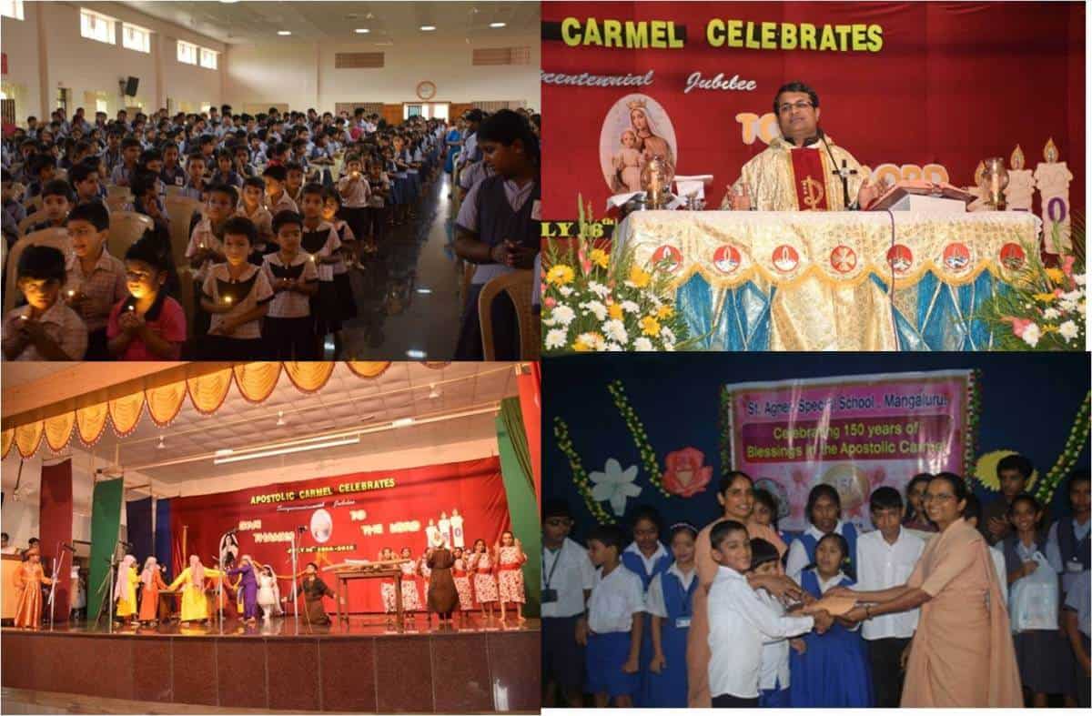 Celebration of 150 years of the Apostolic Carmel