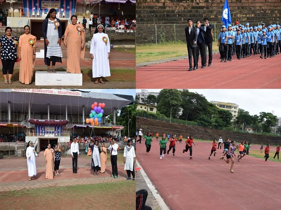 Sportive talents exhibited during the Annual Sports Meet 2019