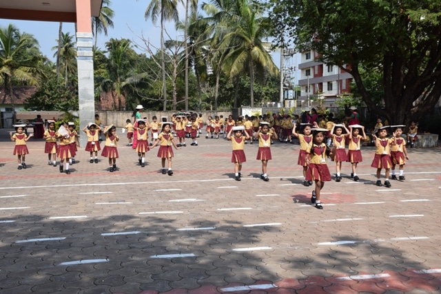 Annual Sports Meet for the Kindergarten kids