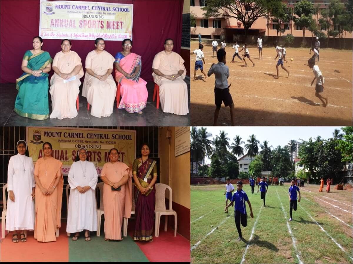 Organising Sports Meet at Infant Jesus School and St. Agnes Special School as Part of Sewa