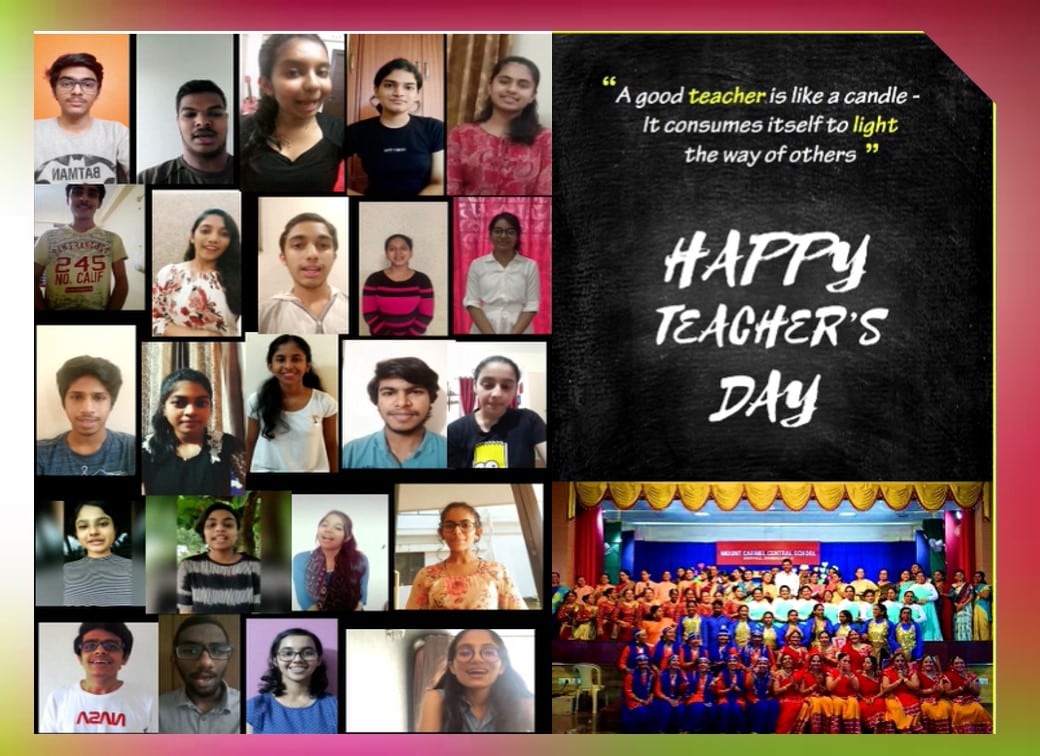 Students pay a fitting tribute to their teachers on Teachers Day