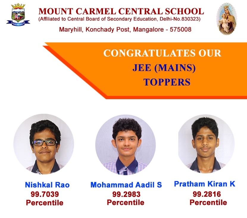 Our Students Excell In JEE(MAINS) Exam