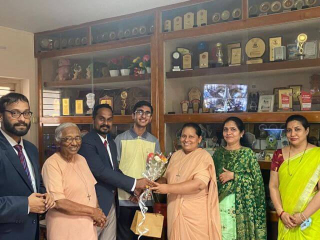 Felicitation to Jashan Chhabra, the All India 5th Rank holder in NEET 2021