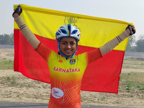 Jesnia Correa bags Gold Medal in the National Roller Skating Championship