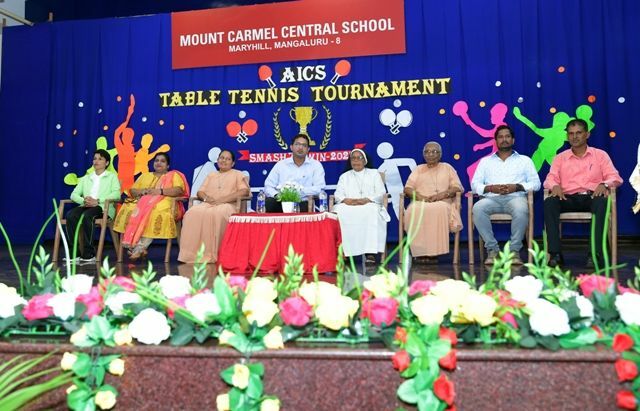 Our School hosted AICS Inter School Table Tennis Tournament “Smash to Win 2022”
