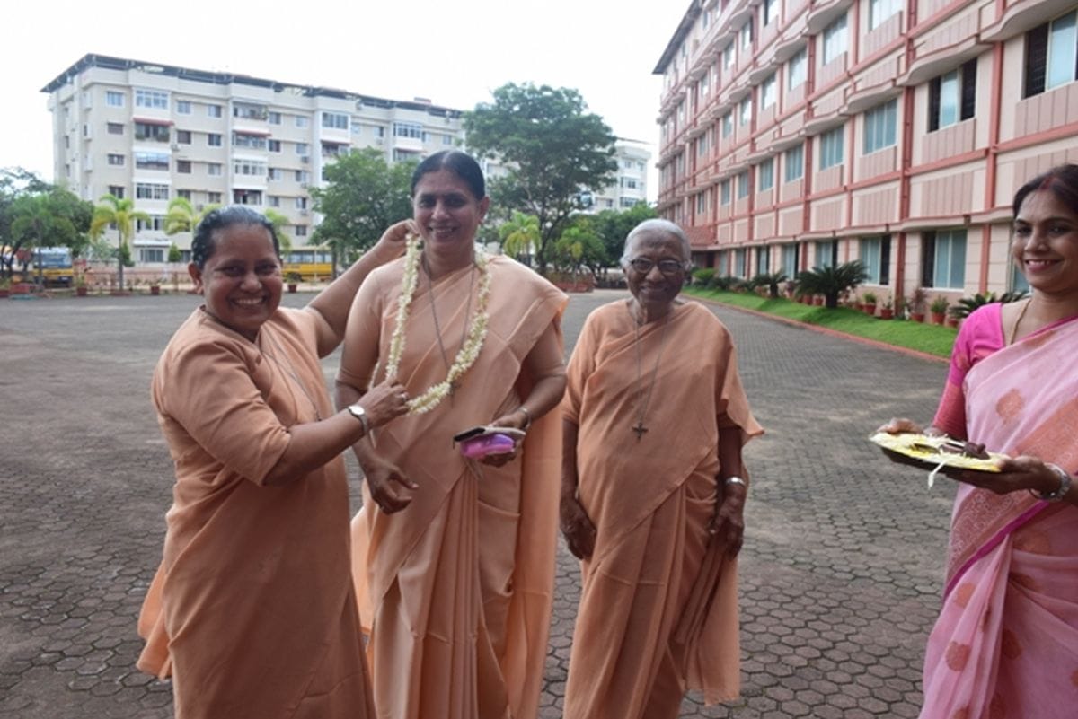Our School is blessed by the visit of our Superior General Sr Nirmalini