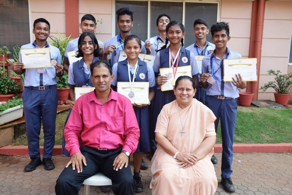 Our School Athletes win prizes in CBSE and AICS Athletic Meets