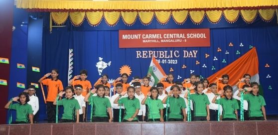 Celebration of Republic Day 2023 by Primary students