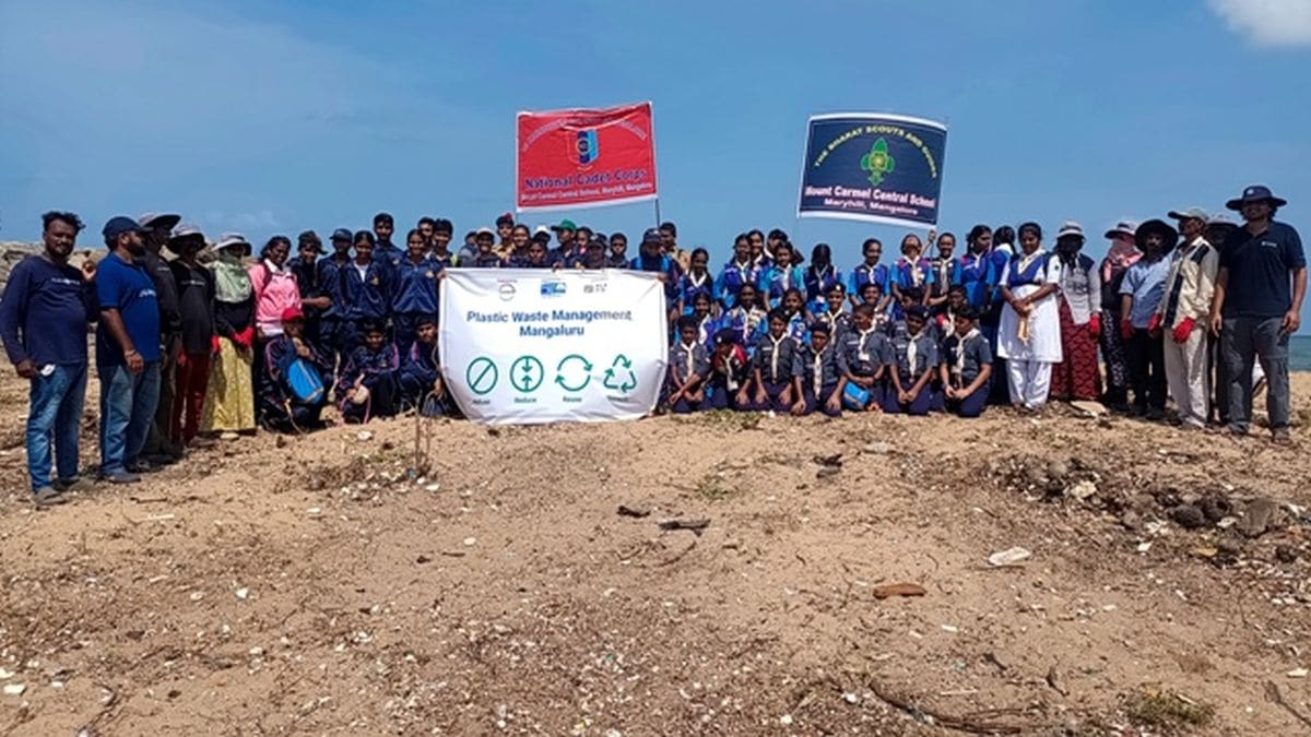 Our Scouts, Guides, NCC students undertake Beach Cleaning Drive on World Environment Day