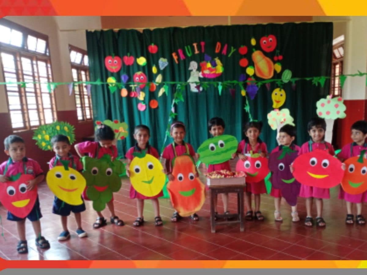 Our Nursery & Pre-Nursery Kids Celebrate Fruits Day