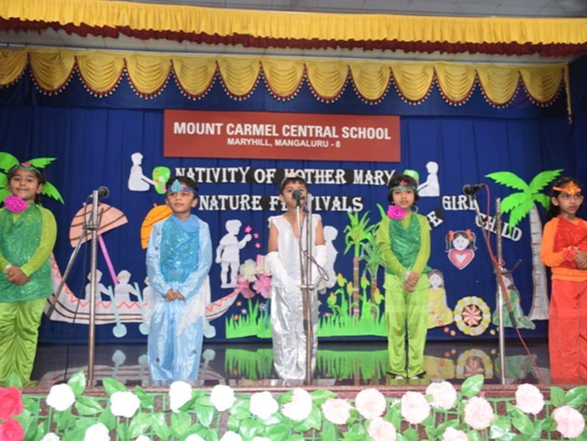 Kindergarten Champs of our School celebrated Nature Festivals and Girl Child Day