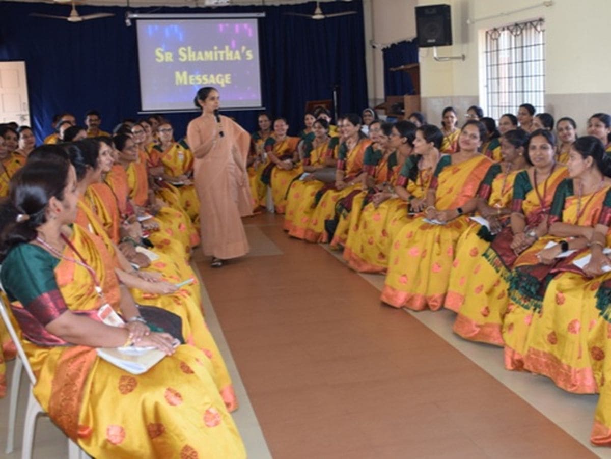 Visit of Provincial Superior Sr Shamita A.C to our School