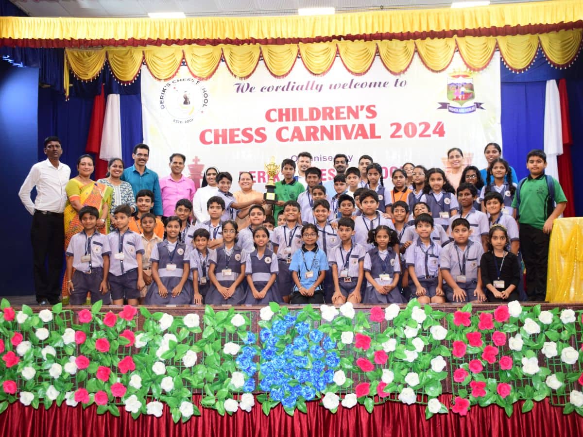 Winners of Children's Chess Carnival 2024