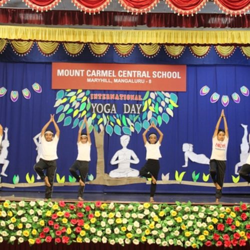 Our Primary students celebrate International Yoga Day