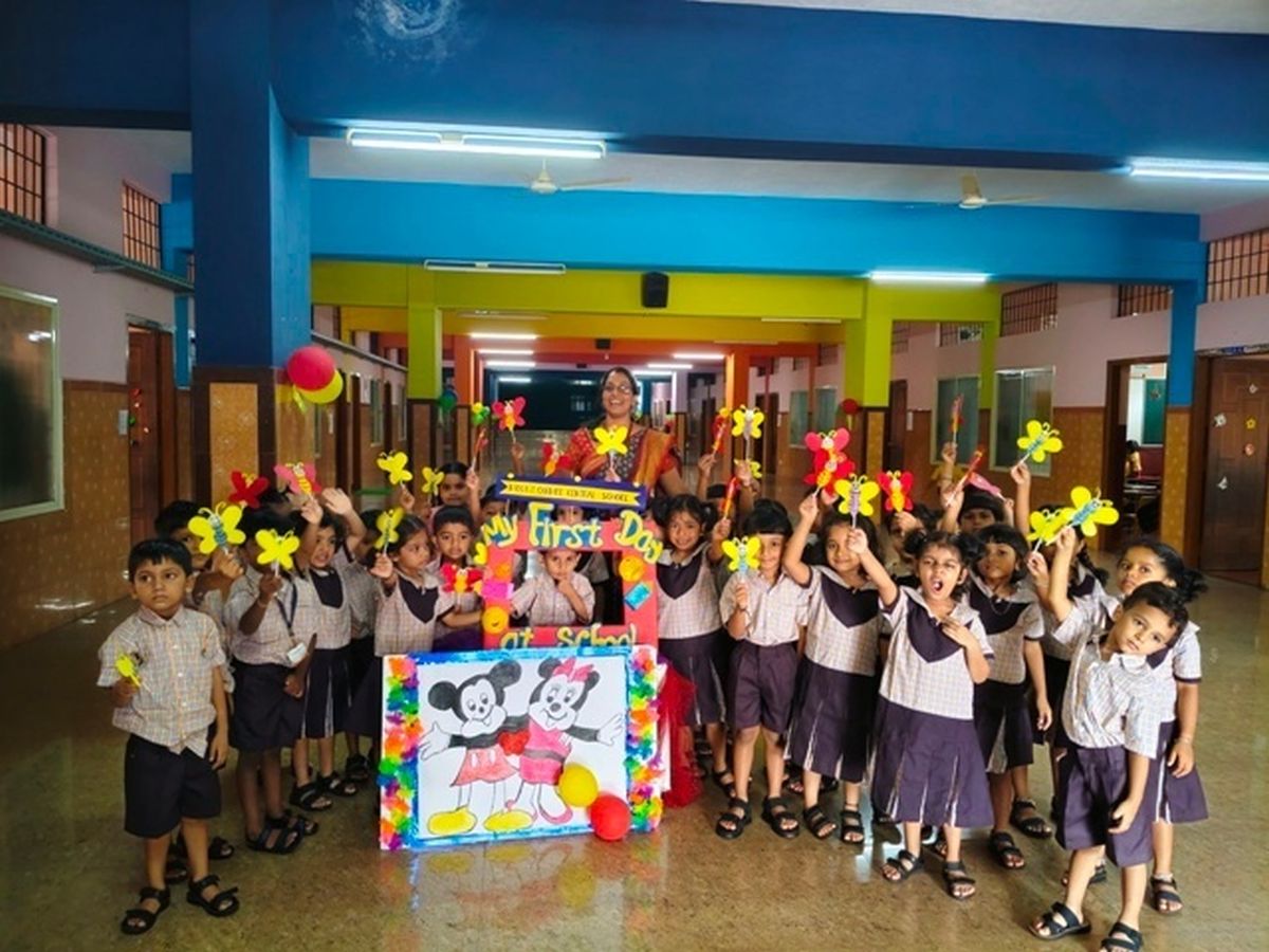 Welcoming our Youngest Learners of LKG and Nursery with Warmth and Joy