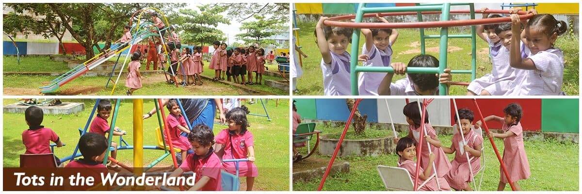 Childrens Playing in Playground